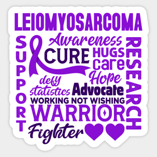 Leiomyosarcoma Awareness 2023 Sticker